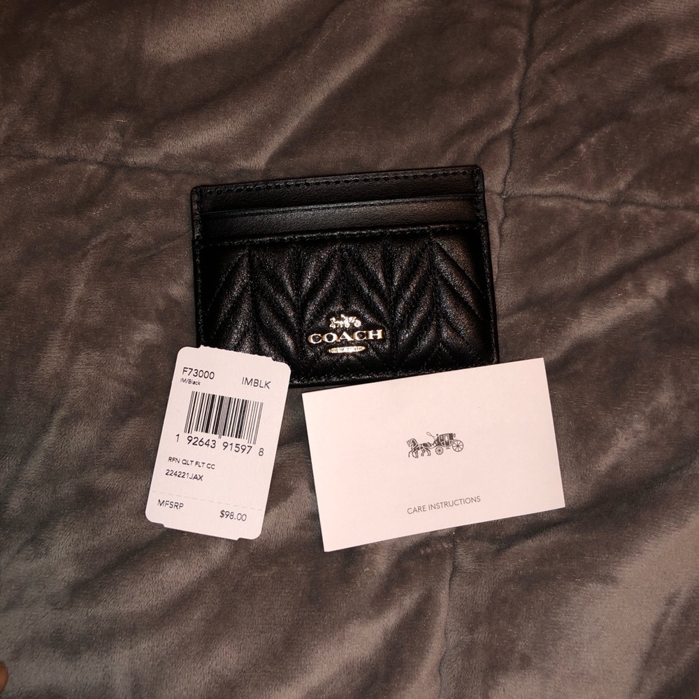 Coach mini small wallet NWT